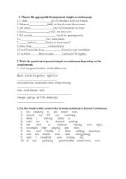 English Worksheet: English in Mind 1 (exam)