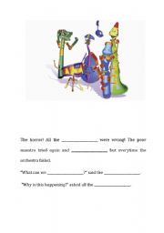 English worksheet: Write your Own Story in English Page 3