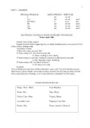English worksheet: Verb to be Class