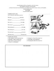 English Worksheet: Prepositions