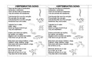 vertebrates song