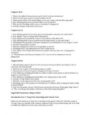 English Worksheet: Choper