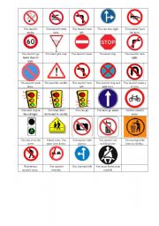 Must Mustn´t on Signs - ESL worksheet by kayaburnu