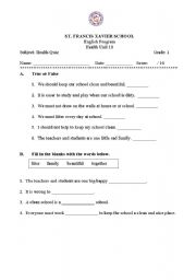 English worksheet: Health eating