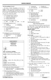 English Worksheet: procedure