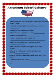 American classroom culture quiz