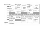 English Worksheet: Harry Potters timetable-part 3
