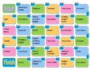 Dice Board Game: Modal Verbs