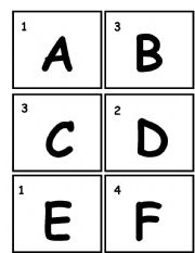 Scrabble Tile Cards