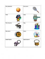 English worksheet: Can You/I Can - Modals/Interogatives