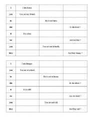 English worksheet: Present Simple Sentences
