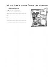 English Worksheet: some_any with picture