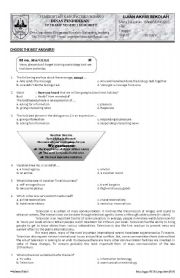 English Worksheet: test for SMP students of SMPN 1 SUMOBITO-INDONESIA