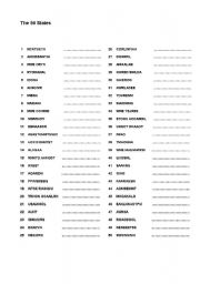 English worksheet: scambled words