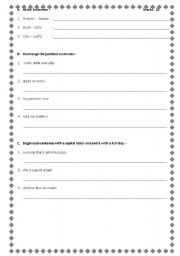 English worksheet: eng grammar