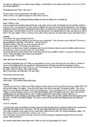 English Worksheet: funny stories