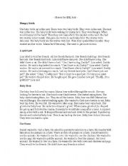 English Worksheet: English Stories