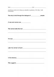 English worksheet: Solving a mystery and model verbs