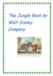 English Worksheet: The Jungle Book by Walt Disney Company