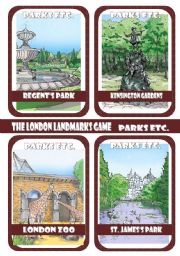 The London Landmarks Game - Part 8 - Parks