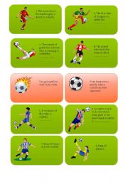 football / soccer card game PART 1