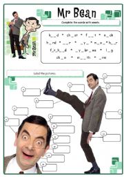 Mr Bean - body parts 
