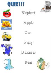 English worksheet:  alphabet a b c d e f 