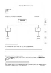 English worksheet: Science