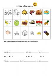 English worksheet: Yummi Yummi