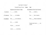 English worksheet: The Verb To Have