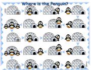 Where is the Penguin Preposition Board Game with Dice and Bookmarks