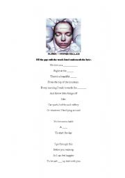 English Worksheet: Bjrk - Hyperballad