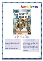 FAWLTY TOWERS - A Touch of Class - Tasks & comprehensive KEY.