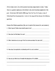 English worksheet: Just the Two of Us - Will Smith