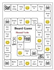 Phrasal Verbs Board Game