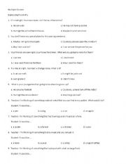 English Worksheet: Expressing Possibility, Certainty, A Must, Giving Advice exercise for Junior High School