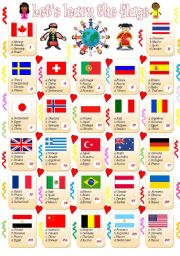 lets learn the flags