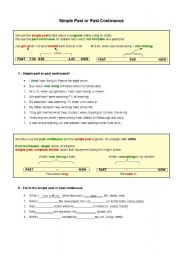 Simple Past or Past Continuous?