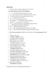 English Worksheet: articles