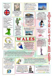 English Worksheet: something u didnt know about Wales