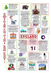 something u didnt know about England