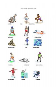 English Worksheet: Sports and leisure
