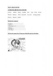 English worksheet: working with madagascar