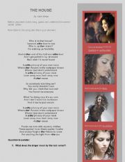 English Worksheet: The House by Katie Melua