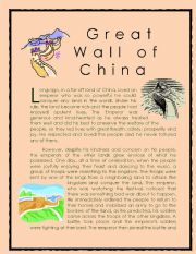 Wonder of the World Story series 3 ( Great Wall of China)