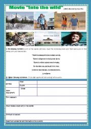 planet earth into the wilderness worksheet
