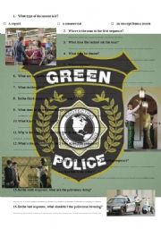 Green Police commercial