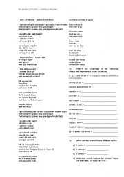 English Worksheet: EFL - LEARNING PHARSAL VERBS IN A FUN WAY!! I GOTTA FEELING