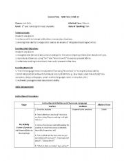 English Worksheet: Talk time