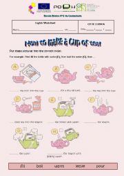 How to make a cup of tea!